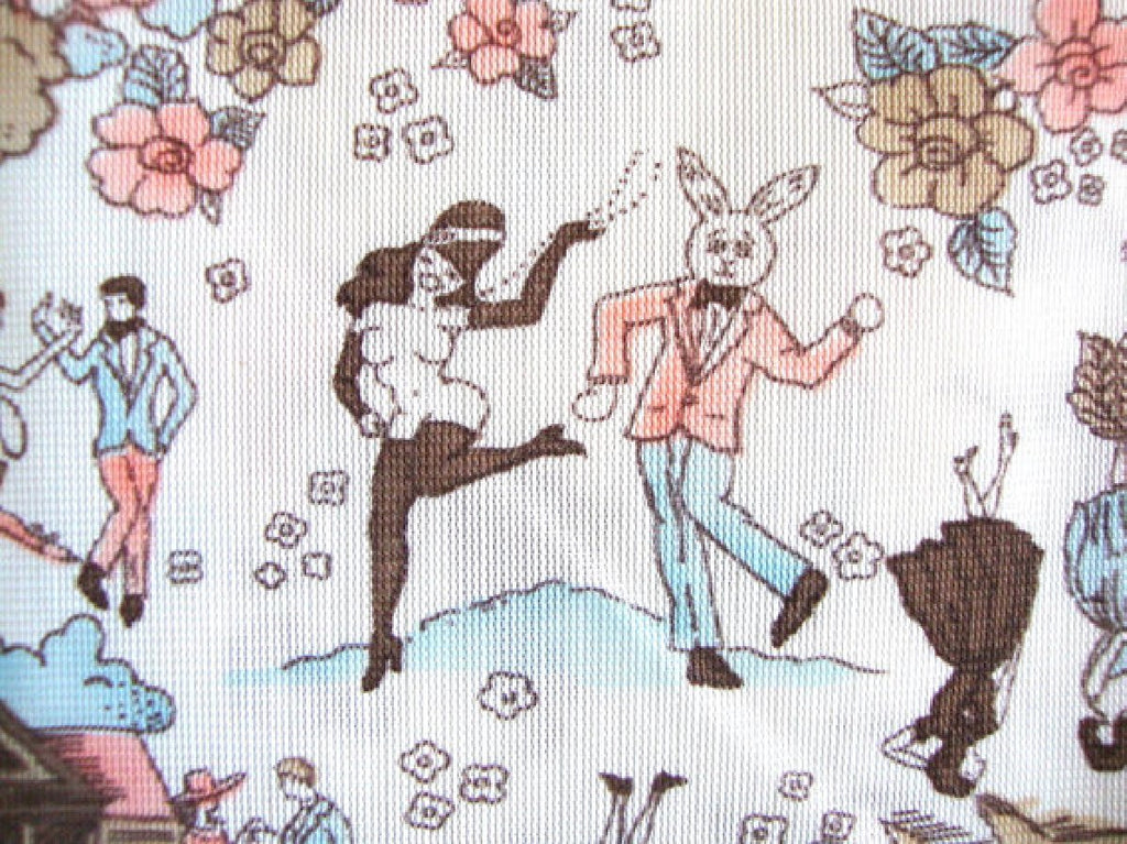L'imprimé Lapin & Catin - Léopoldine Chateau