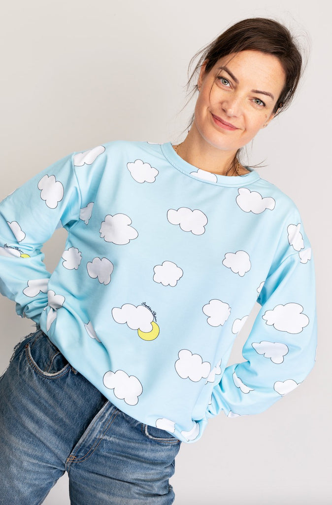 Sweat-Shirt MALOTRU "Ciel" - Léopoldine Chateau