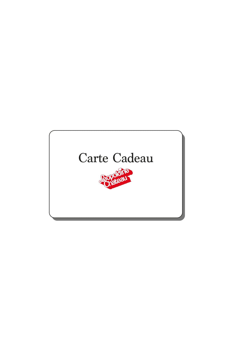Carte Cadeau Léopoldine Chateau