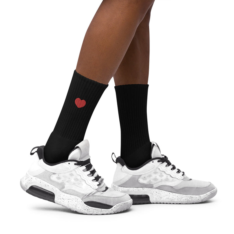 Chaussettes brodées ❤️