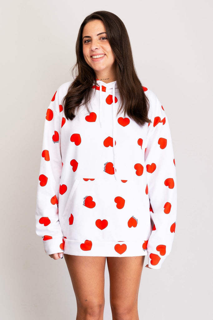 Hoodie VENISE Coeurs - Léopoldine Chateau