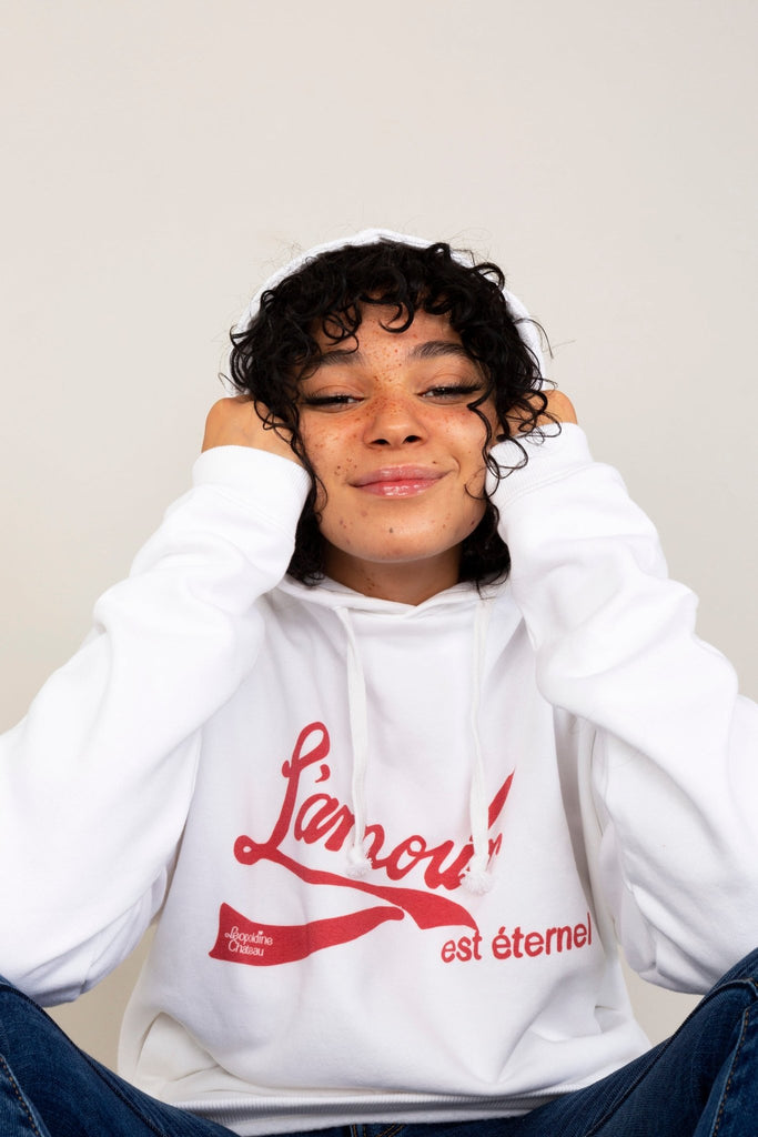 Hoodie VENISE "L'amour est éternel" - Léopoldine Chateau