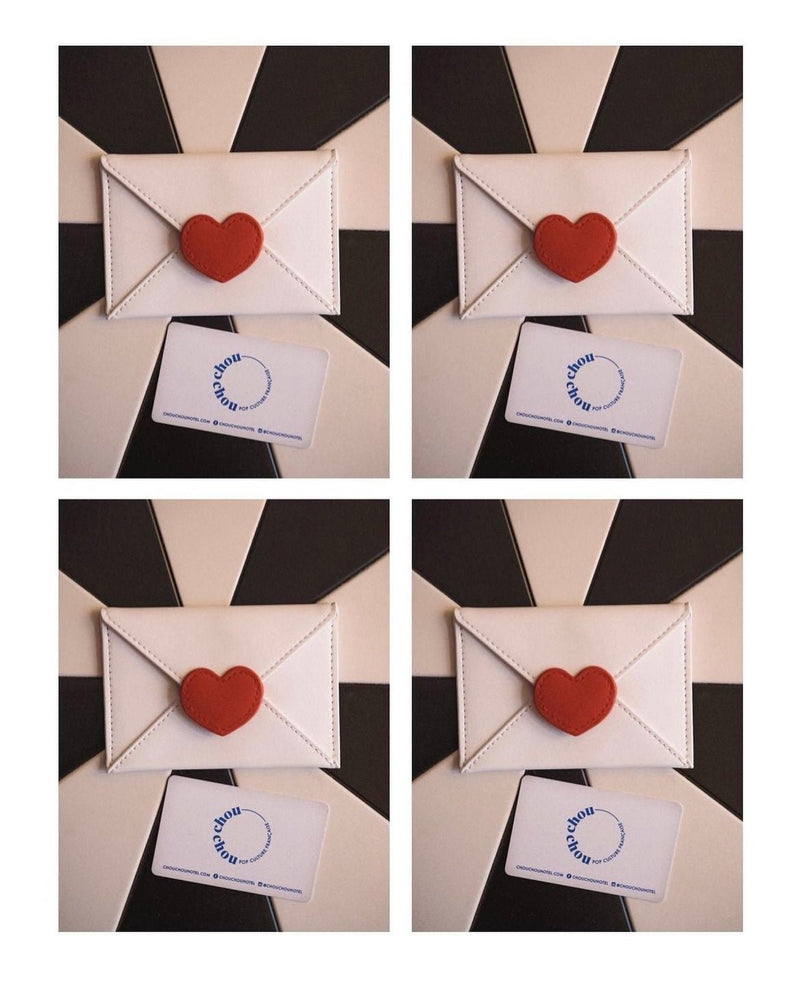 Porte-carte "Love Letter" - Léopoldine Chateau
