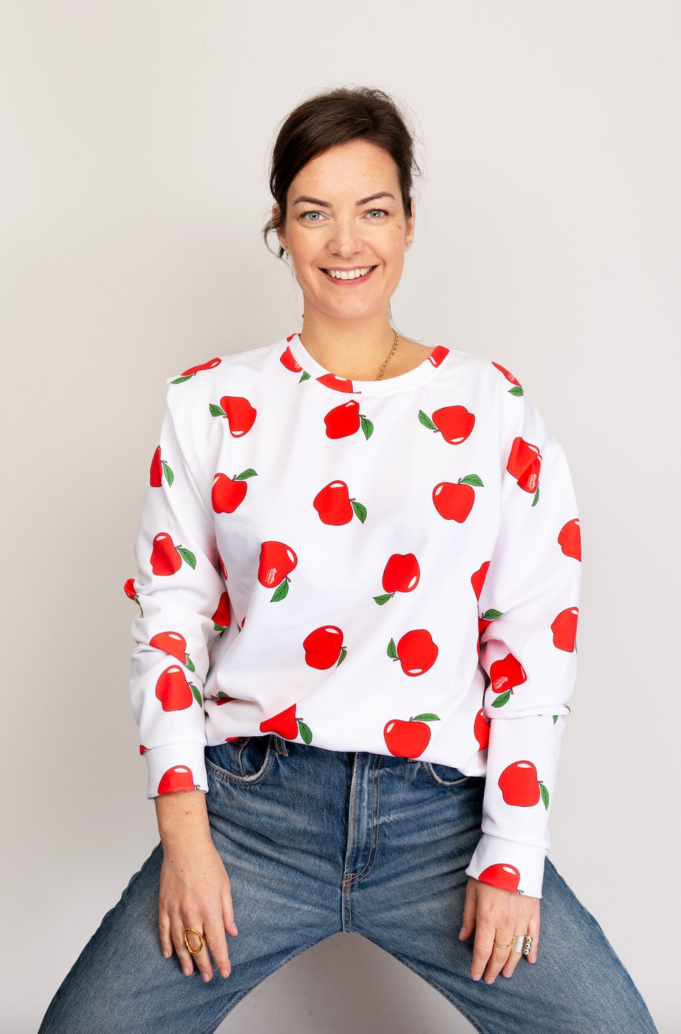 Sweat-shirt MALOTRU Apple 🍎 - Léopoldine Chateau