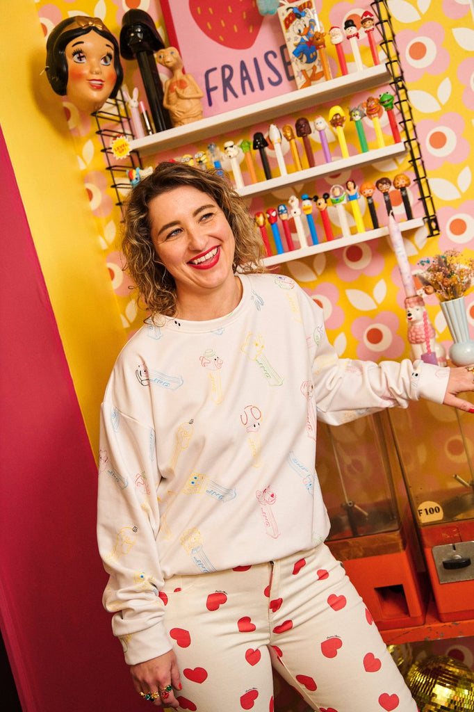 Sweat-shirt MALOTRU Pez - Léopoldine Chateau