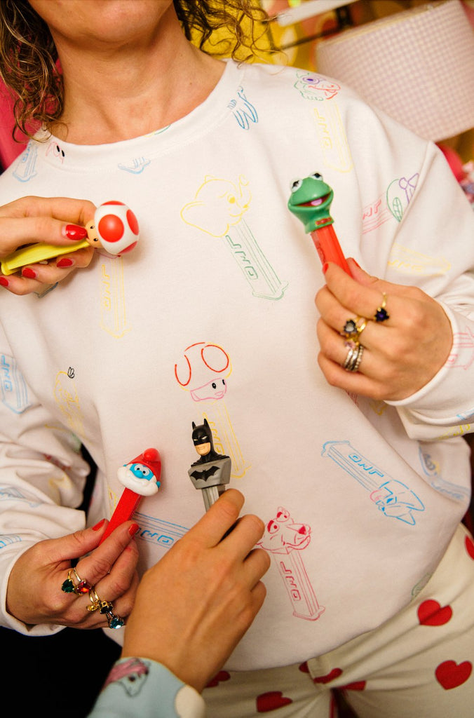 Sweat-shirt MALOTRU Pez - Léopoldine Chateau